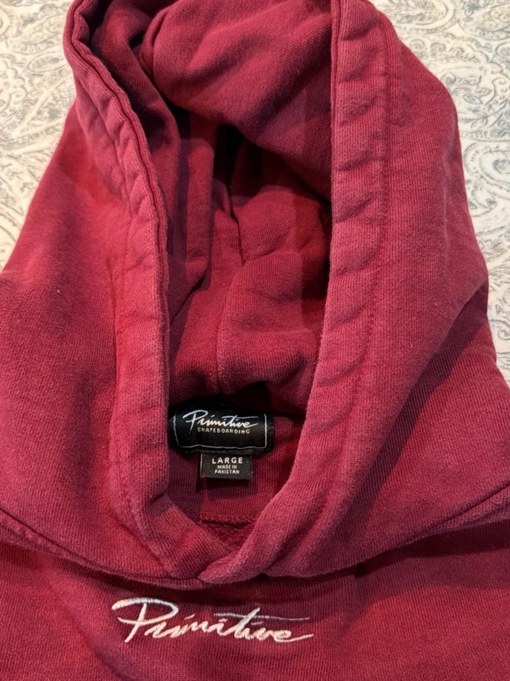 Primitive Men's Crewneck Sweatshirt - Burgundy